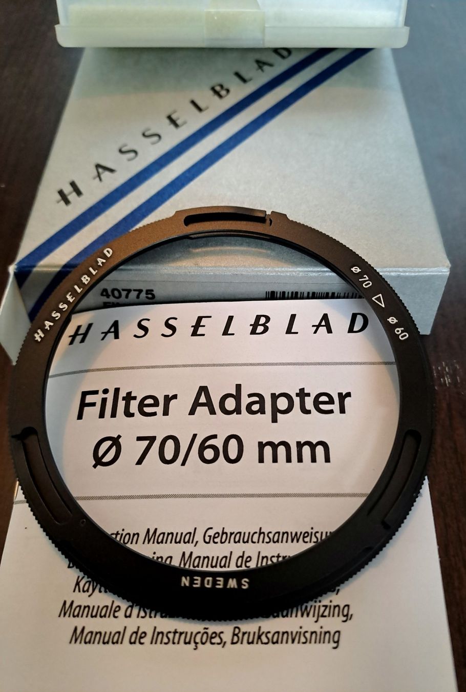 Filtri: Hasselblad Filter adapter 70 60mm – Usato da Genève venduto da Blowupster