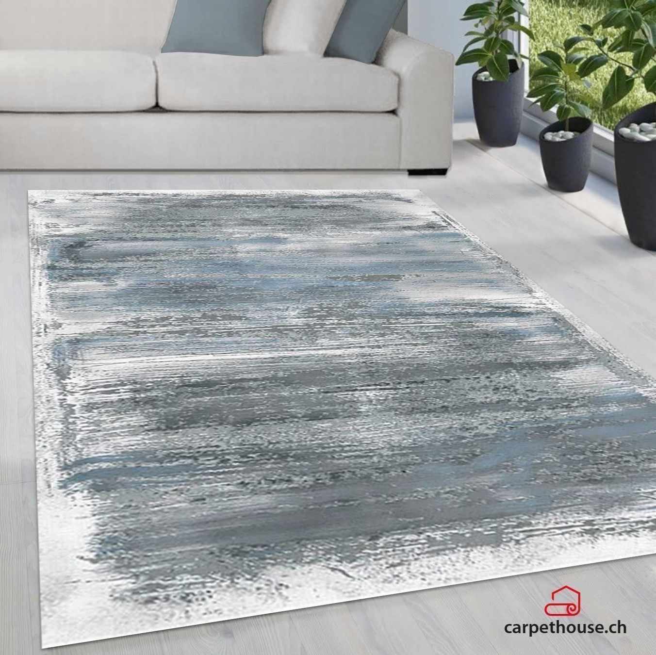 Tapis: Teppich Craft Vintage, Blue, 160x230cm – Neuf avec emballage d'origine à Reinach AG par carpethouse