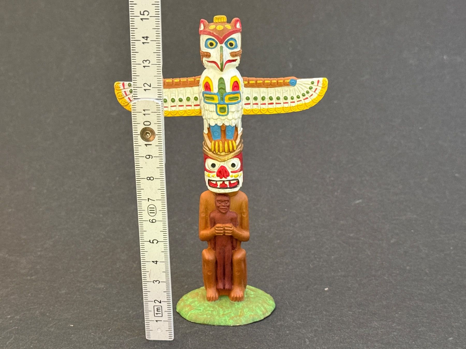 Preiser Statuette: 1:25 Indianer, Totempfahl - Preiser 54600 Elastolin – Nuovo (secondo la descrizione) da Ennetbaden venduto da mapa05 4