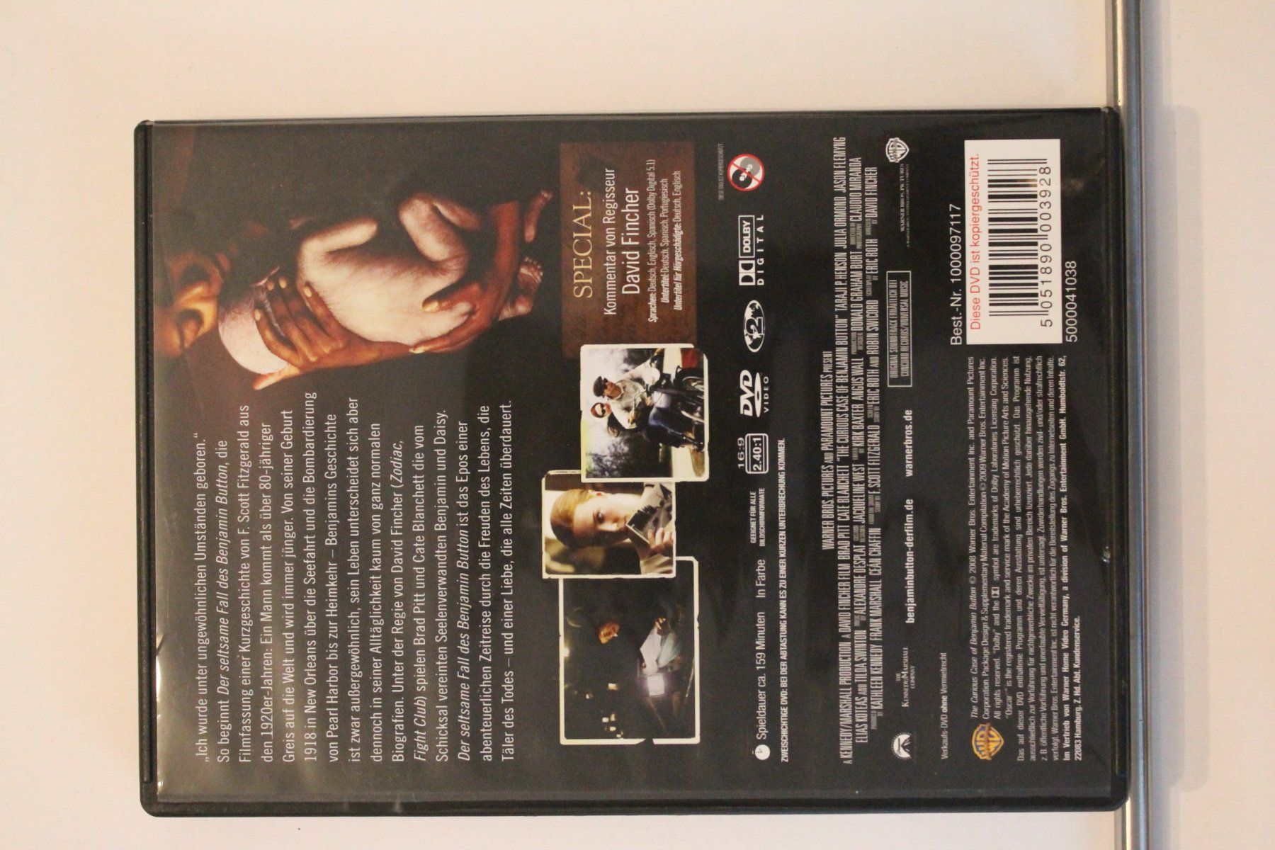 Tous les DVDs: Der seltsame Fall des Benjamin Button – D'occasion à Grenchen par Manuel.We 1