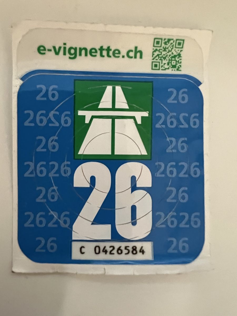 Autobahnvignetten:  Autobahnvignette 2026  – Neu und originalverpackt aus winkel von Spas