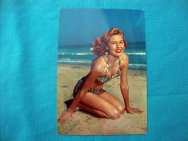 Pin-Up Ansichtskarte 50er 60er Jahre ungelaufen