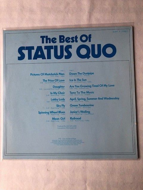 Schallplatten: Status Quo – Gebraucht aus Aarwangen von Jukebox3 2