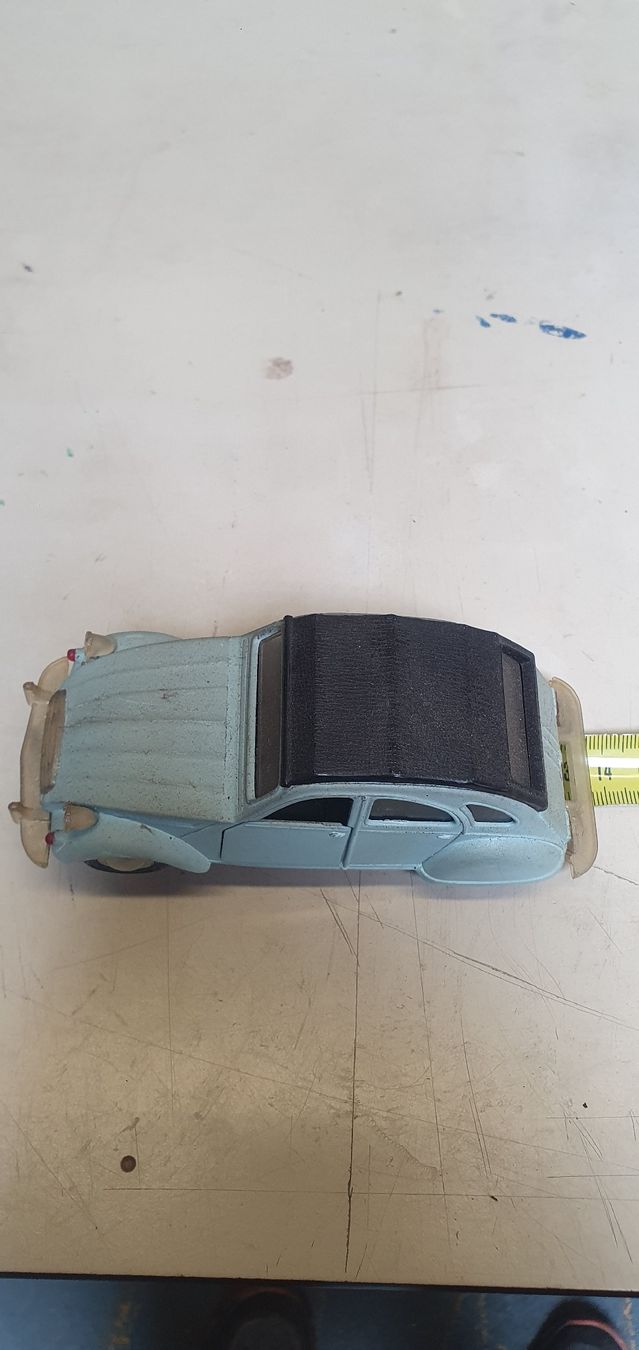 Citroën Modellini d'auto: 2 chevaux Citroën bleue clair...  – Usato da Salavaux venduto da Gabest.25 5