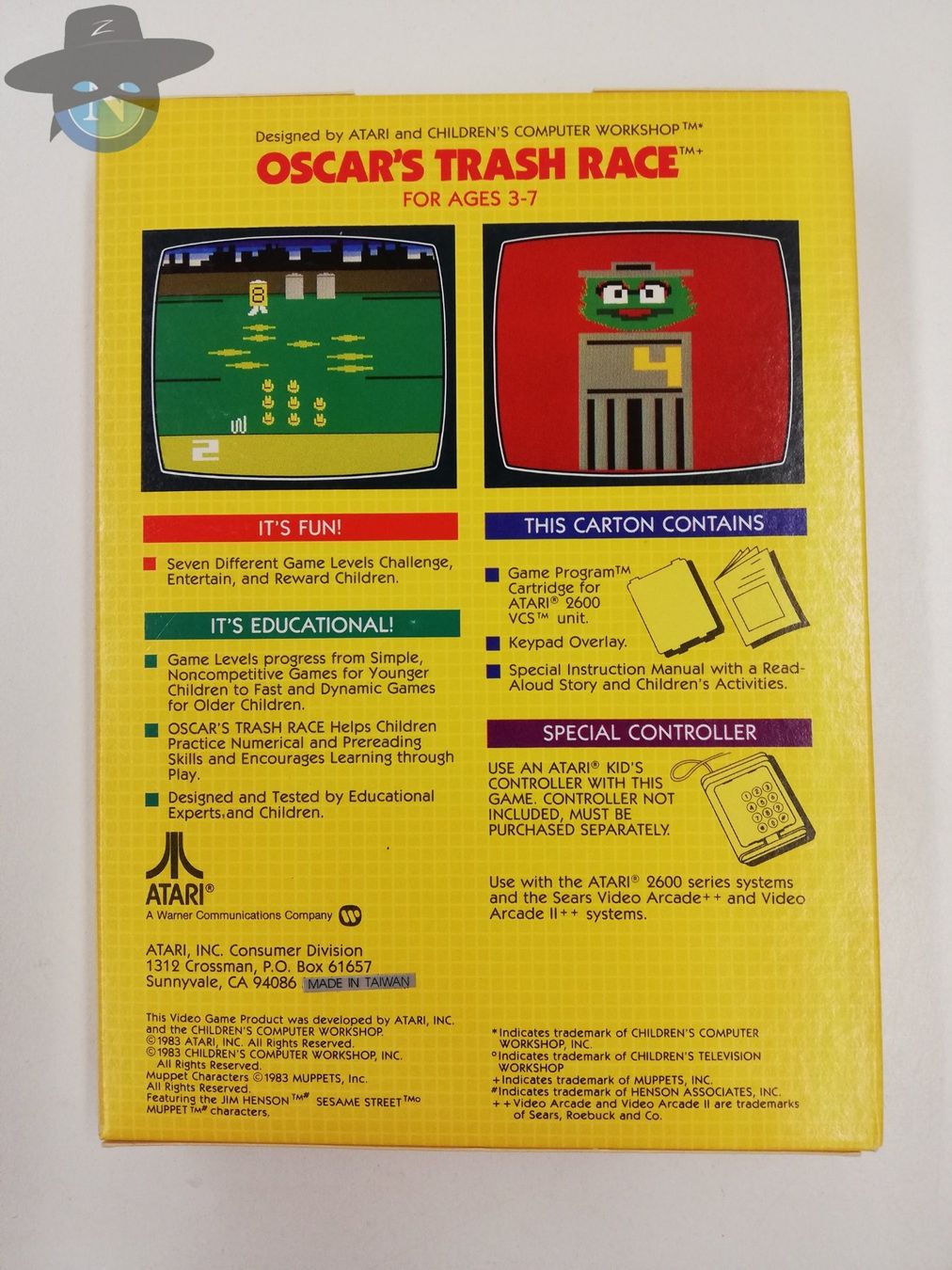 Atari Spiele: Oscar's Trash Race / Atari VCS 2600 / ev. neu - nos ? – Neu (gemäss Beschreibung) aus St. Gallen von zorro_dc 1