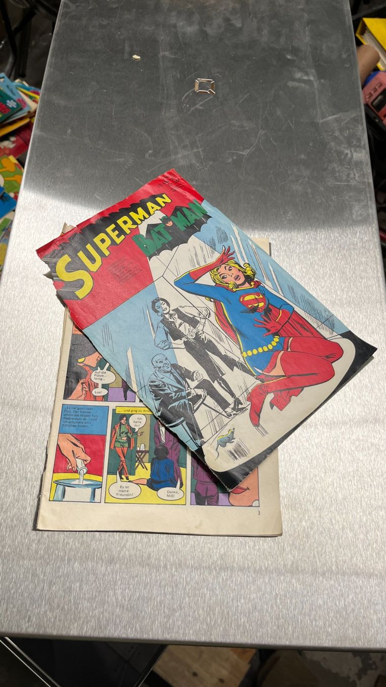 Comics: Superman Batman Heft 10, 15 .Mai 1971 – Gebraucht aus Bern von daskannweg 1