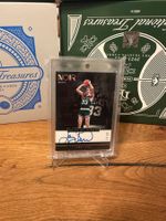 Carte Larry Bird Panini Noir autographée /99