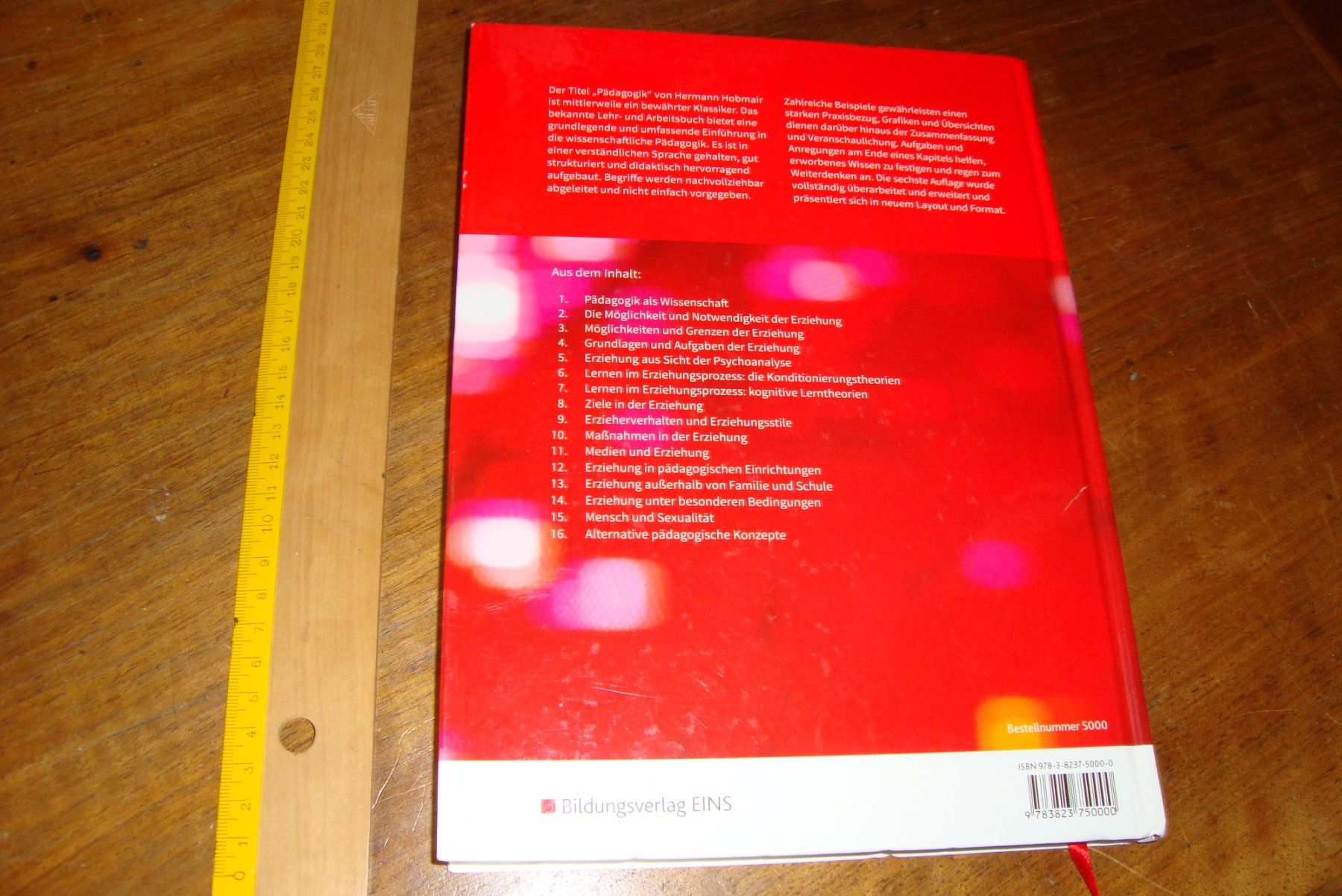Libri: Hermann Hobmair - Padagogik - Bildungsverlag EINS – Usato da Bern venduto da carola31 1