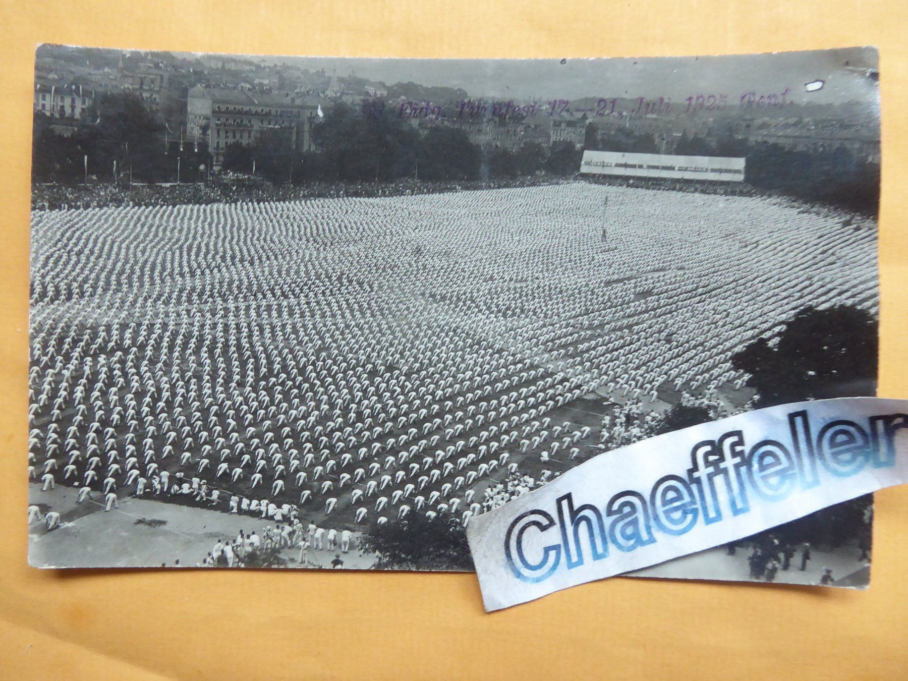 Ansichtskarten: Eidg. Turnfest in Genf. 1925 – Gebraucht aus Zürich von Chaeffeler