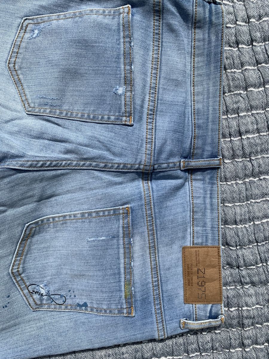 Zara Jeans: Coole Jeans mit Stickerei Gr. 40 – Usato da Rümlang venduto da zflyfa0001 4