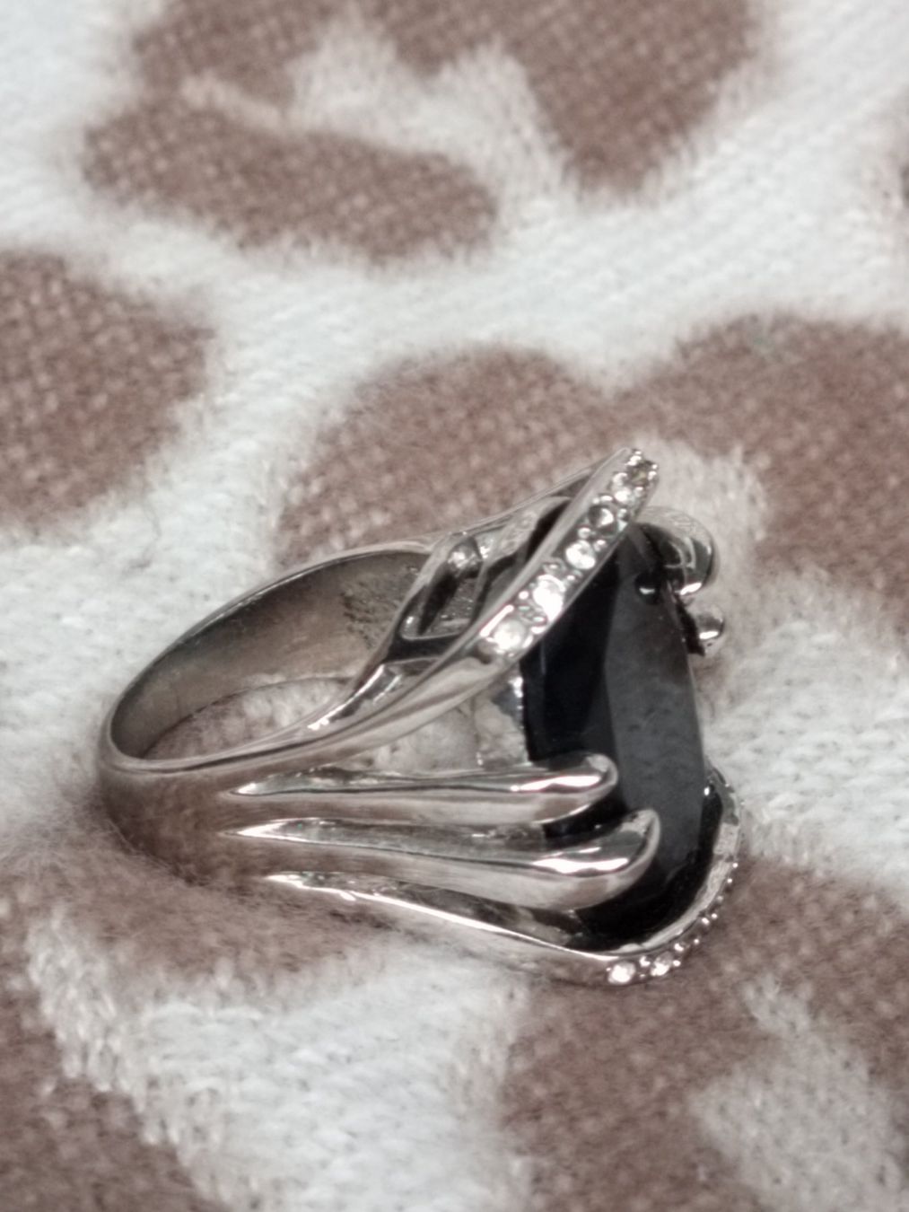 Bagues: Ring mit Schwarz Stein – D'occasion à Basel par Meda.moja 4