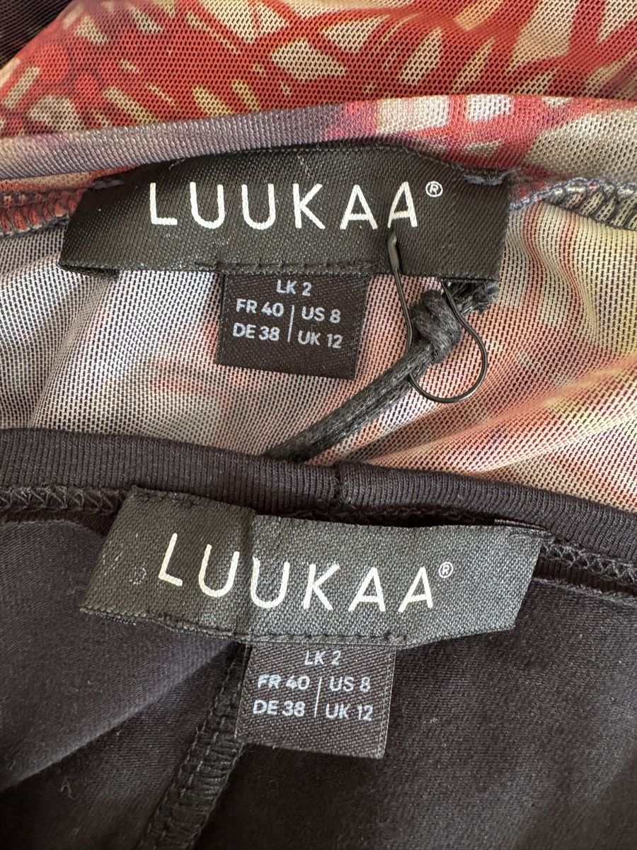 Luukaa Vestiti: Robe imprimée LUUKAA multicolore,  Taille 2, AW2026 – Nuovo e nell'imballaggio originale da Morges venduto da sandy069 5