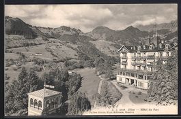 AK Glion /VD, Hotel du Parc, 1907