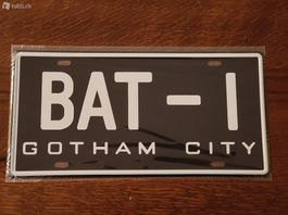 Blechschild Batman Gotham City