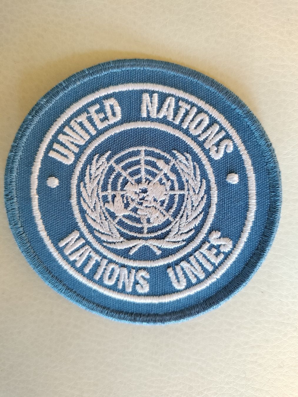 Schweizer Armee Toppe: United Nations Aufnäher – Nuovo (secondo la descrizione) da Schwanden Sigrisw venduto da cadieux71