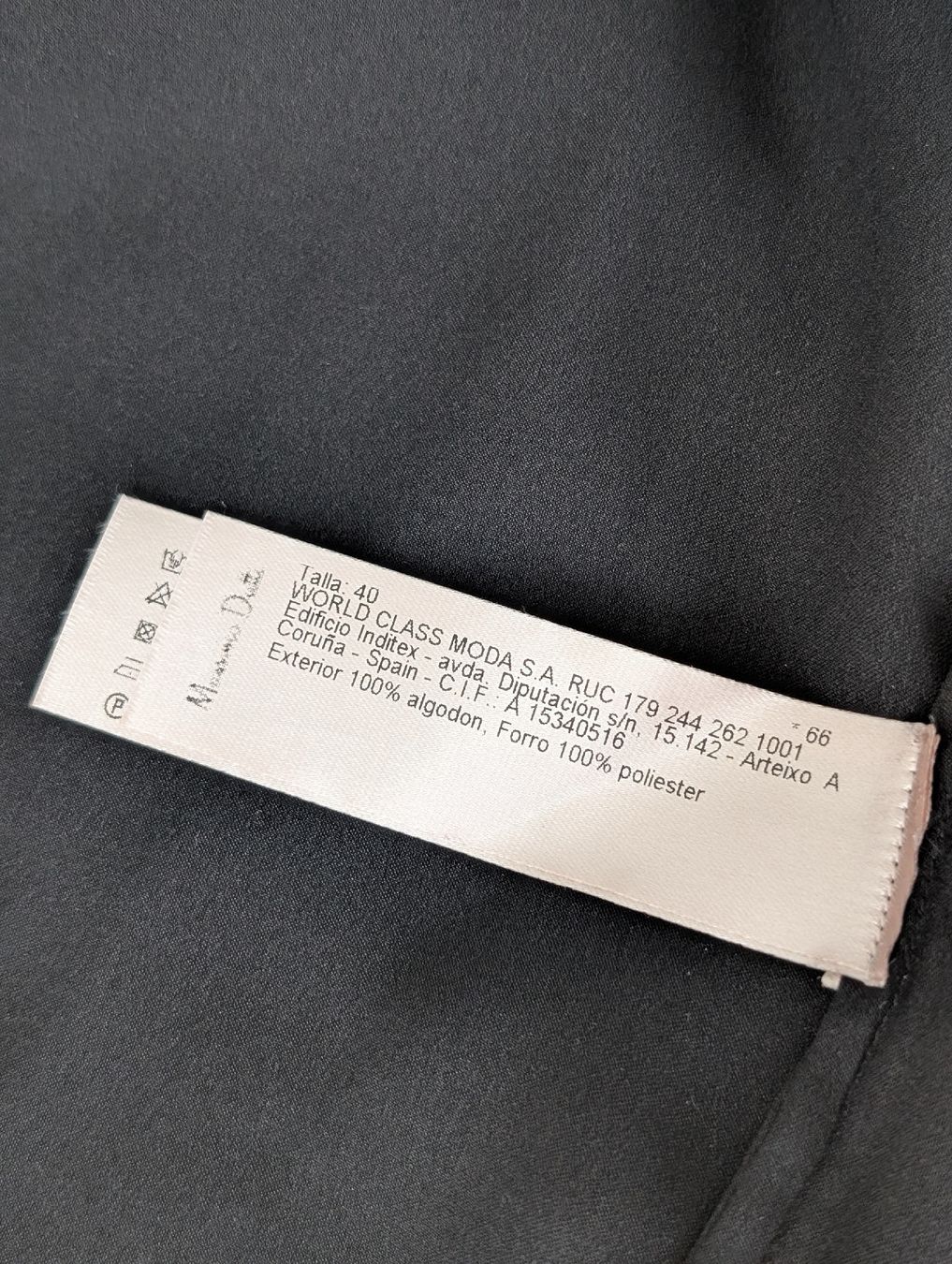 Massimo Dutti Vestiti: Massimo Dutti Kleid, schwarz, Grösse 40 – Usato da Basel venduto da an_v7yj 6