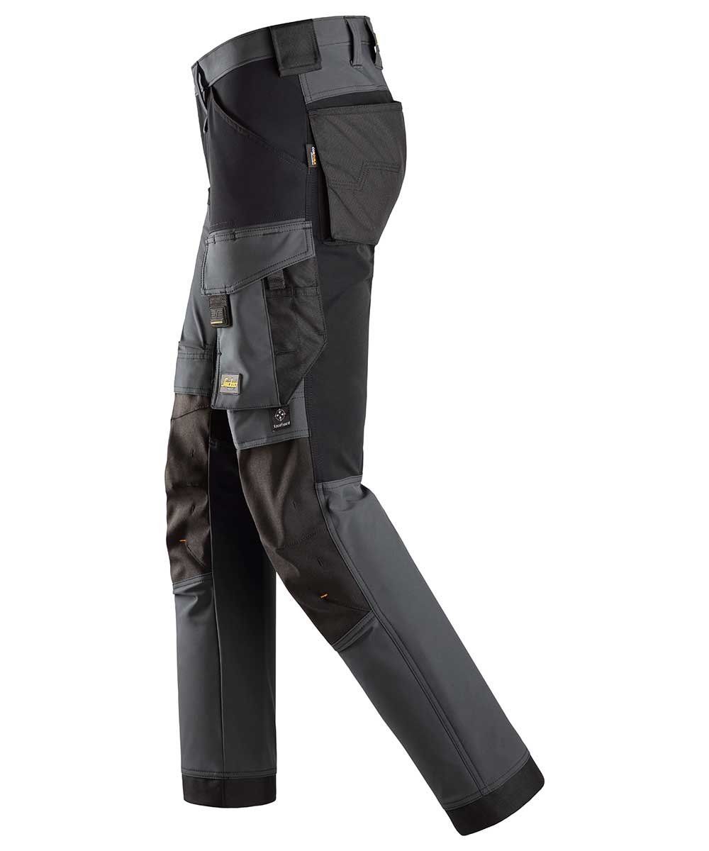 Snickers Pantalons: Snickers 6375 AllroundWork 4-Wege-Stretchhose, grau/schwarz – Neuf avec emballage d'origine à Gommiswald par Bullhead 2