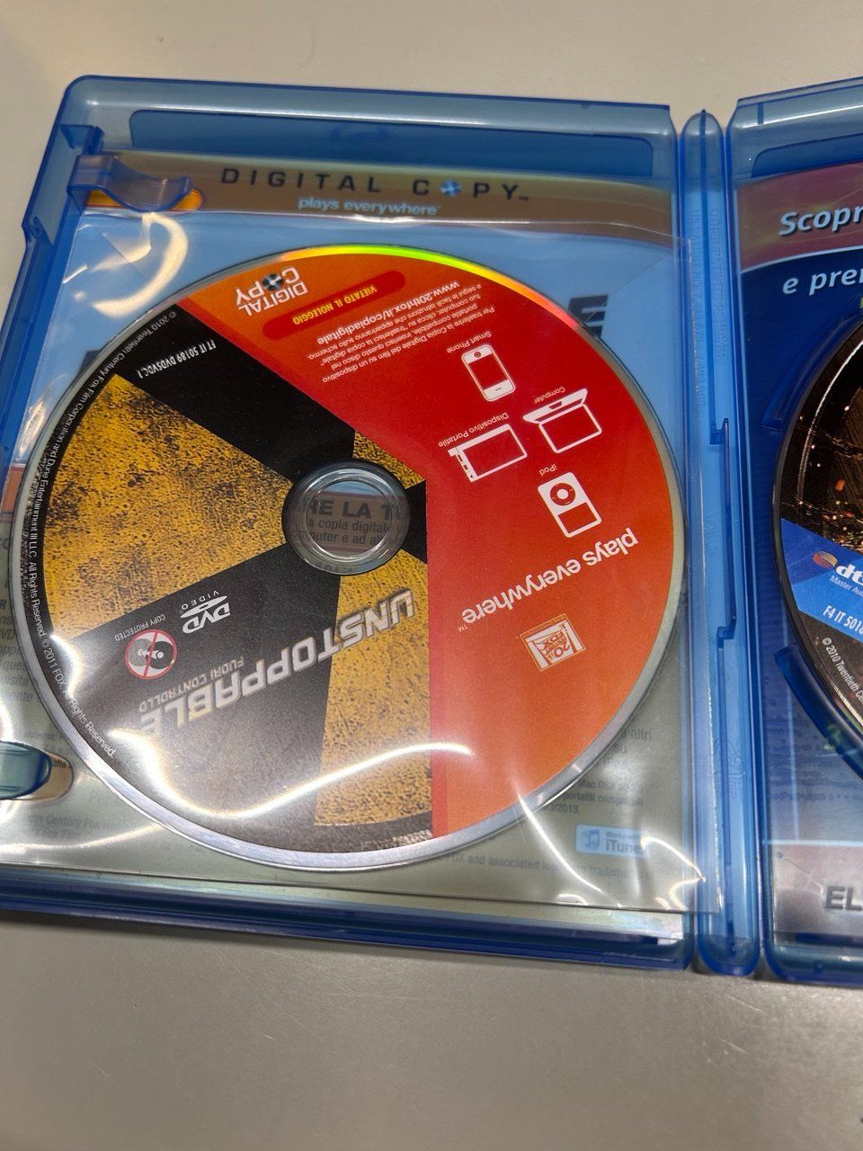Tutti i DVDs: Blu-ray di Unstoppable – Usato da Giubiasco venduto da LorisVale 3