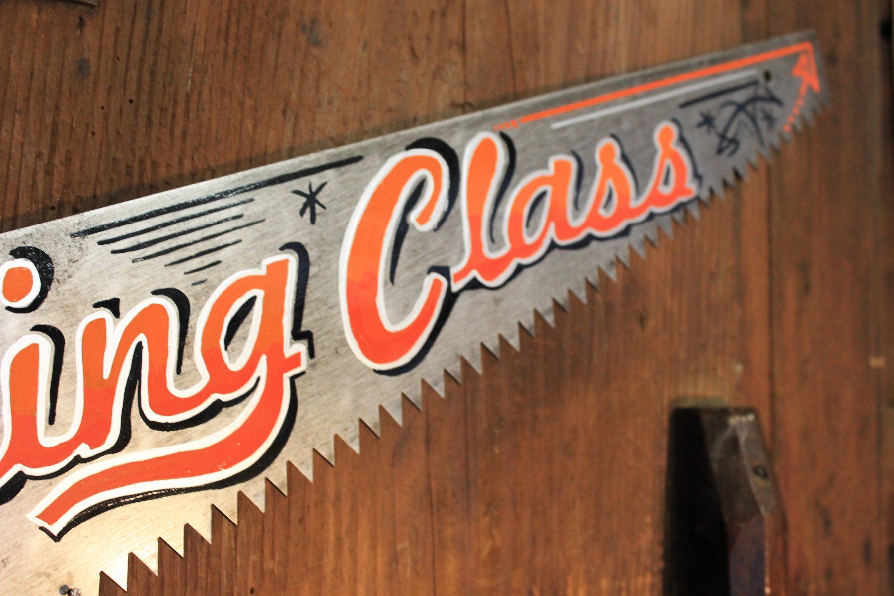 Seghe: Alte Säge "Working Class", Handmade,  schönes Unikat – Usato da Willisau venduto da Pzm81 3