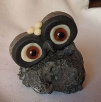 Eule Figur Naturstein Hsndgemacht und einzigartig 