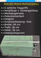 Robuste Metall-Werkzeugkiste