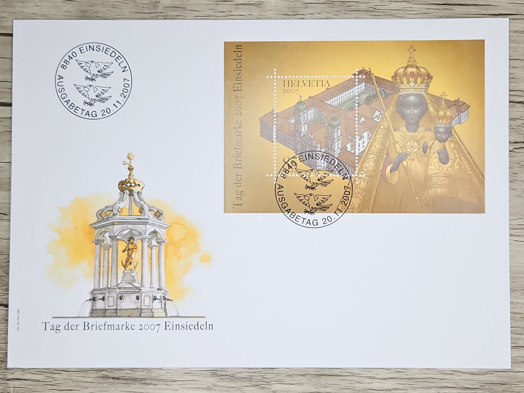 Tutti i francobolli: CL04 Enveloppe + Timbre Suisse 2007 – Usato da Cousset venduto da Patrick_Collections