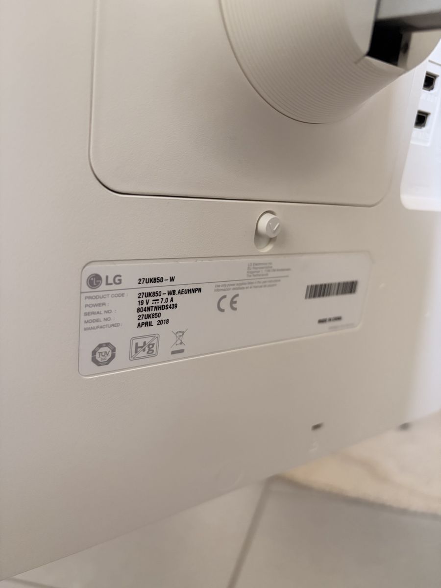 LG Monitor: Monitor 27 Zoll 4K UHD – Usato da Bremgarten AG venduto da bostonceltics 2