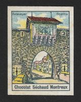 Chocolat Séchaud Montreux : ESTAVAYER - STAFFIS (1920s)