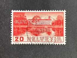Schweiz 1938 B.I.T. 20 Vollstempel FETAN 19.XI.38