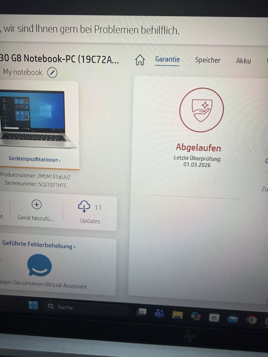 Hewlett Packard Notebooks: Laptop – Gebraucht aus Romanshorn von B.abduli 2