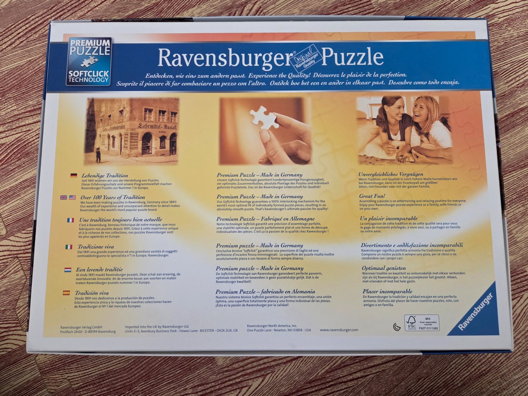 Ravensburger Puzzle: Puzzle Ravensburger mit 1000 Teilen – Usato da Brugg AG venduto da Finlandia 2