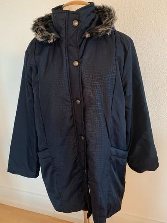 Leichte Damen Uebergangs Jacke, Gr. 42/44. Dunkelblau
