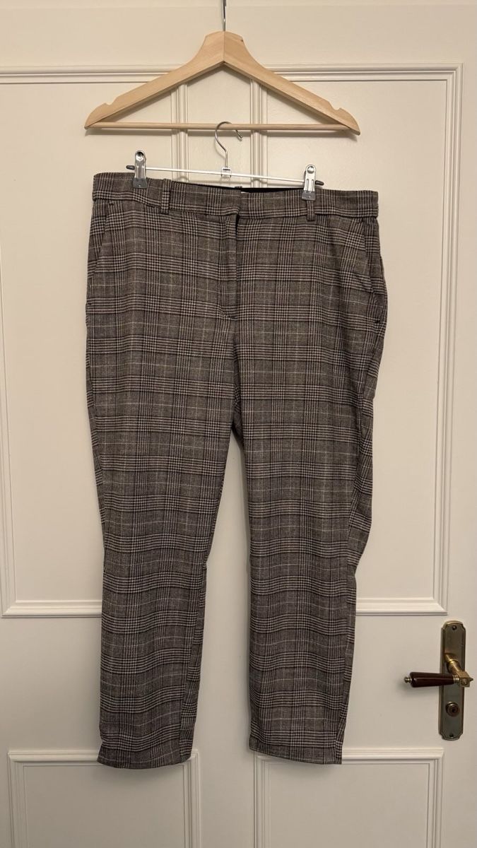 H&M Pantalons: Slacks, kariert, Gr. 46/48 – D'occasion à Luzern par bettygreen