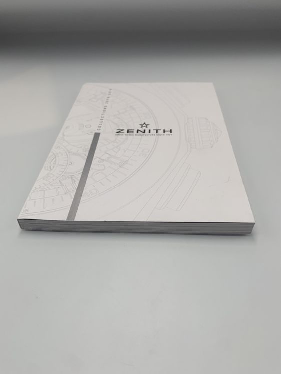 Catalogue Montres ZENITH 2018-2019 - 108 Pages En Anglais Très Bon état