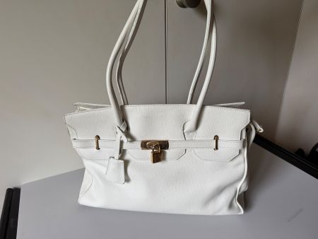 Handtasche Leder﻿ Weiss