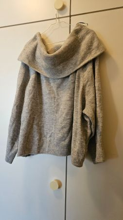 Maglione grigio acrilico H&M tg.3XL