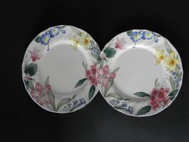 2 Dessertteller * FLORA BELLA * von Villeroy & Boch