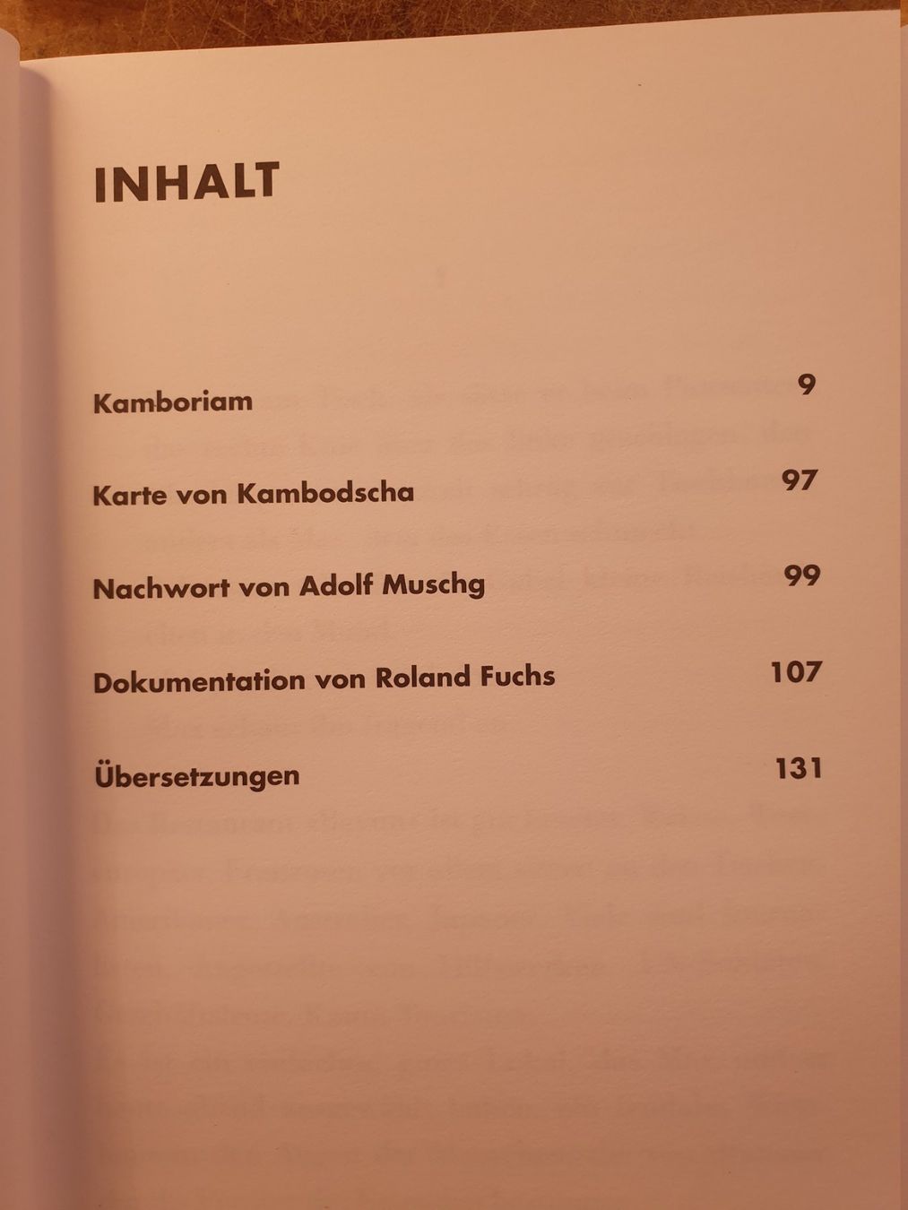 Libri: Kamboriam - Rolf Käppeli – Usato da Zürich venduto da loosebone 5