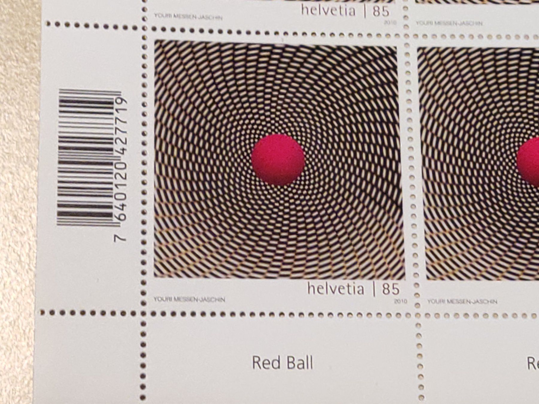 Tutti i francobolli: Optische Kunst 6x 85 Rp postfrisch – Nuovo (secondo la descrizione) da Laufen venduto da Sunjupite7 4