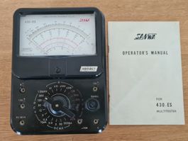 Vintage Analaog Multimeter von SANWA 430-ES - Made in Japan