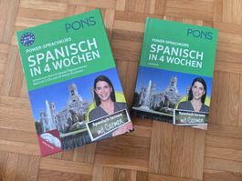 Spanisch lernen in 4 Wochen Power-Sprachkurs mit CDs 55 Z...