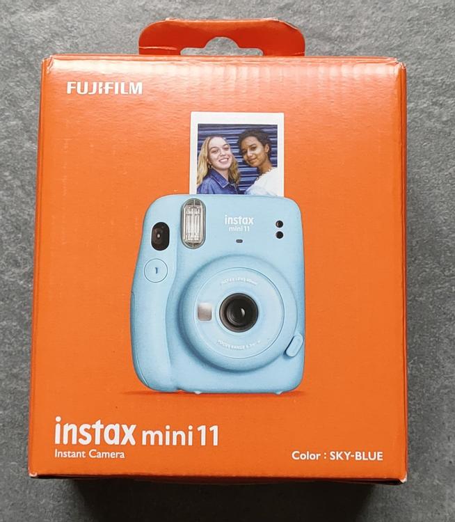 Fujifilm Instax Mini 11 Sky Blue Macchina Fotografica Istantanea