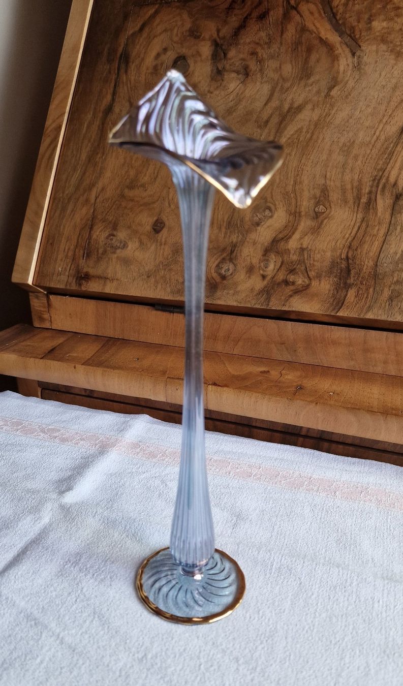 Murano Vasi & Recipienti: mundgeblasene Vase aus Murano – Usato da Röthenbach i. E. venduto da Heureka5