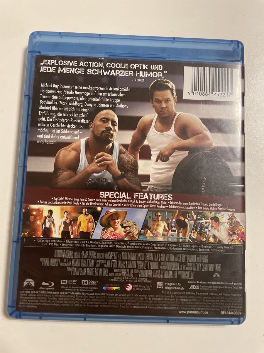 Tutti i DVDs: Pain & Gain / Blu-Ray – Usato da Zürich venduto da Bomboo 1