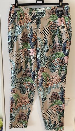 Sommer Hose, Gr. 38, Hose mit Umschlag Marke Seductiv Paris