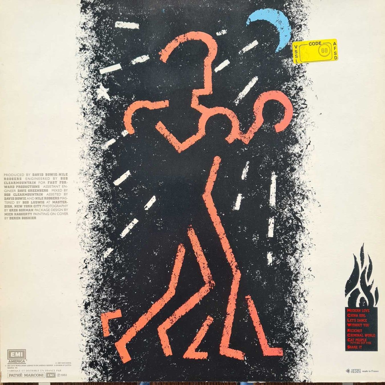 Dischi in vinile: LP - David Bowie - Let's Dance – Usato da Basel venduto da Solarbebop 1