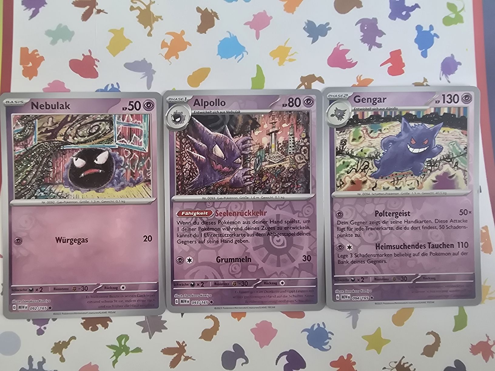Pokémon Carte collezionabili: Pokemon Trio, Nebulak, Apollo Gengar Reverse Holo, DE  – Nuovo (secondo la descrizione) da Pfäffikon SZ venduto da gmw_8nk9
