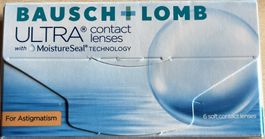 Kontaktlinsen Bausch+Lomb ULTRA (SPH:-4.25 CYL:-1.25 AX:170)