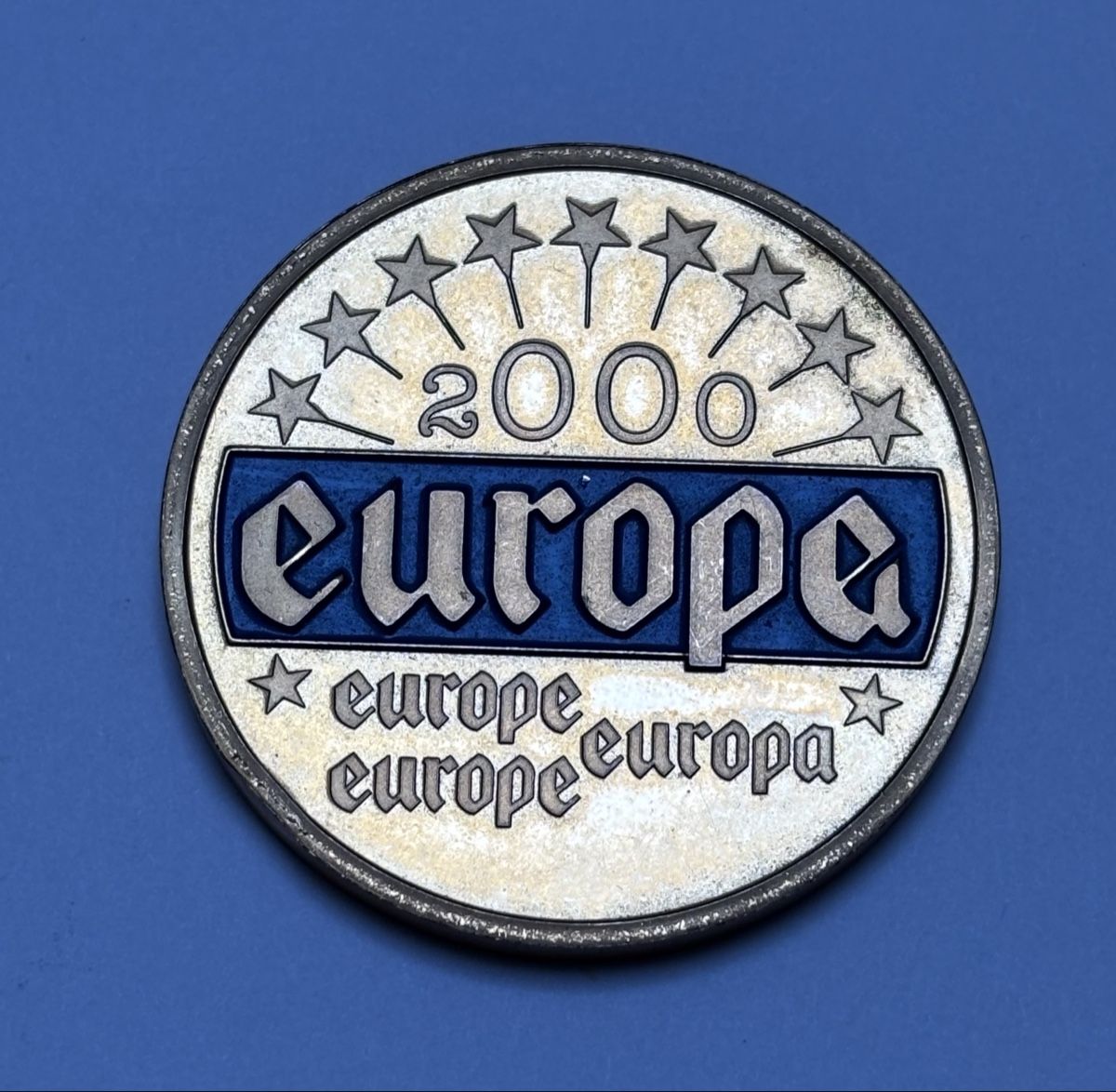 Alle Münzen: Pièce commémorative Europe 2000, en parfait état! – Gebraucht aus La Tour-de-Trème von Ahamaya 1