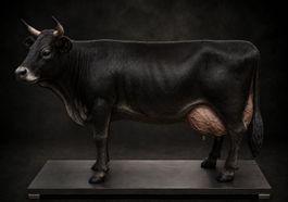 Kuh lebensgroß / Lieferung Schweiz per Spedition / 3D Modell